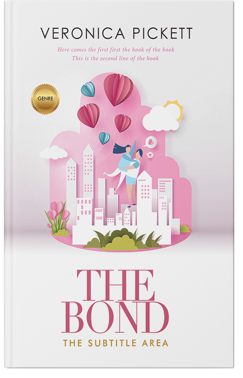 Front view of Premade Romance Book Cover - Ebb