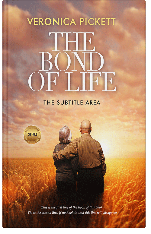 Front view of Premade Romance Book Cover - Twine