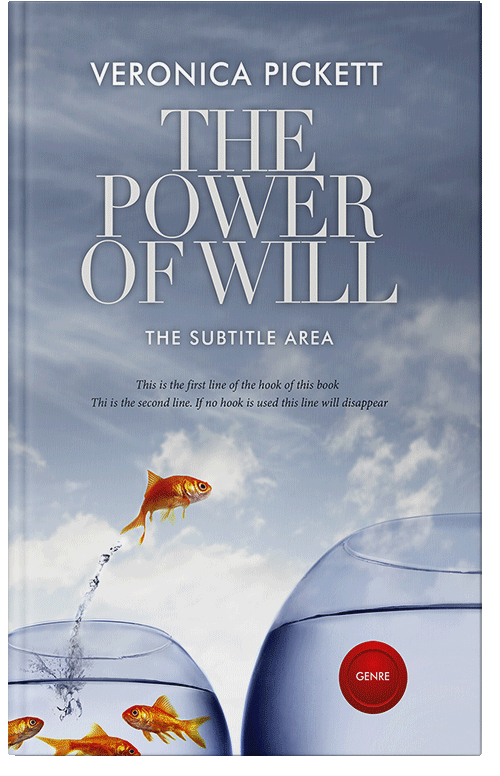 Front view of Premade Business Book Cover - Regent Gray