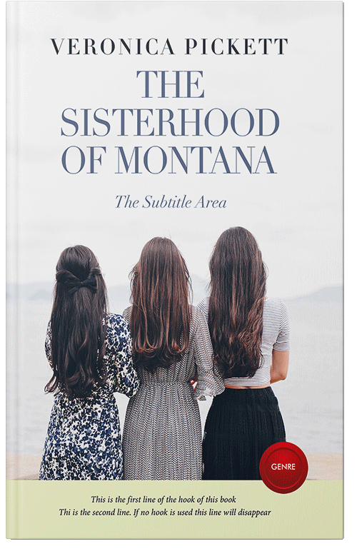 Front view of Ebony Clay #1194 - Premade Historical Book Cover