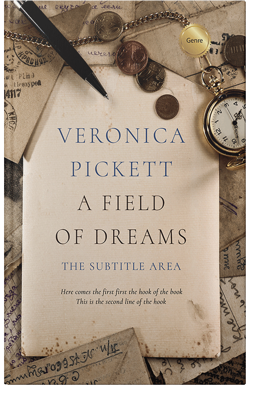 Front view of Premade Historical Book Cover - Akaroa