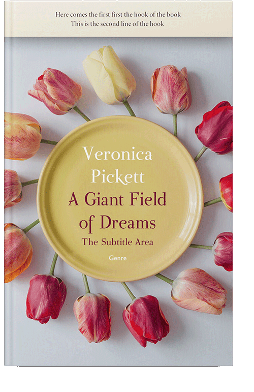 Front view of Indian Khaki #1201 - Premade Poetry Book Cover