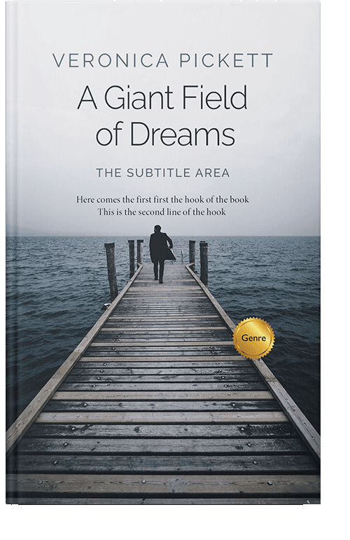 Front view of Iron #1203 - Premade Poetry Book Cover