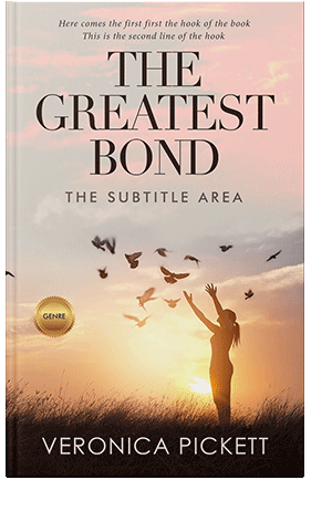 Pre Made Book Cover Bone