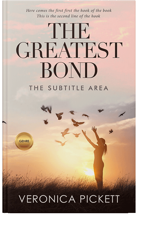 Front view of Bone #1209 - Premade Health & Mind & Body Book Cover