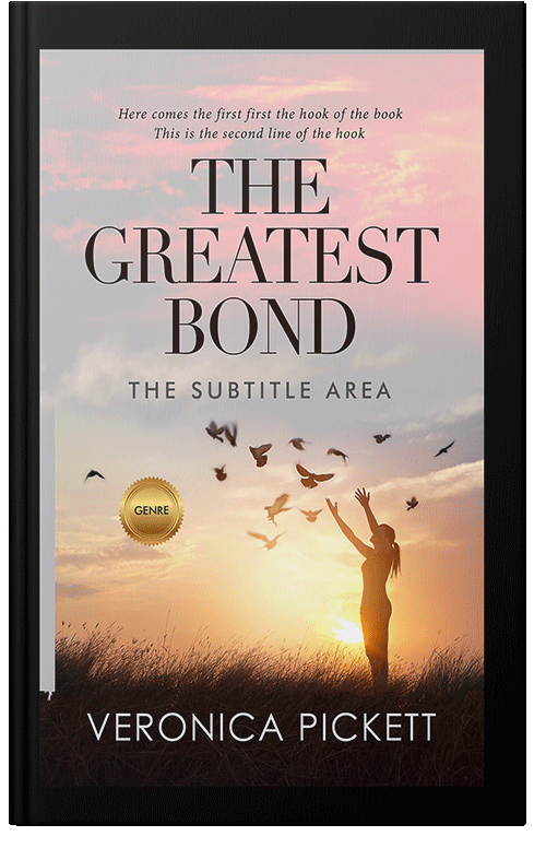 Front view of Premade Nature Book Cover - Bone