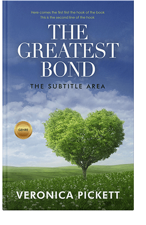 Pre Made Book Cover Chambray