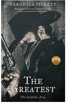 Pre Made Book Cover Outer Space