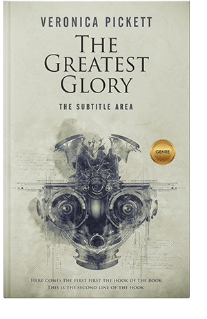 Pre Made Book Cover Moon Mist