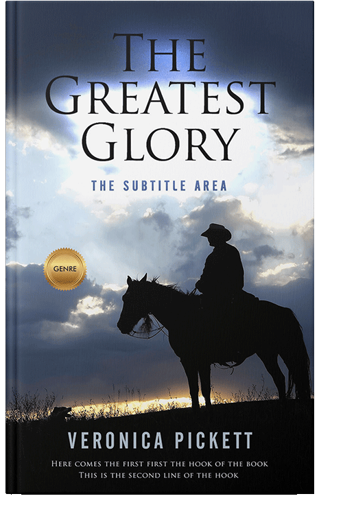 Front view of Iron #1229 - Premade Action & Adventure Book Cover