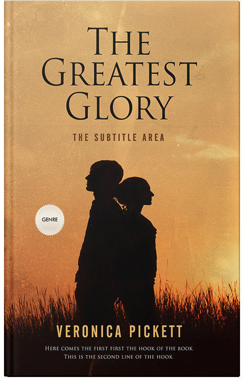 Front view of Premade Romance Book Cover - Asphalt