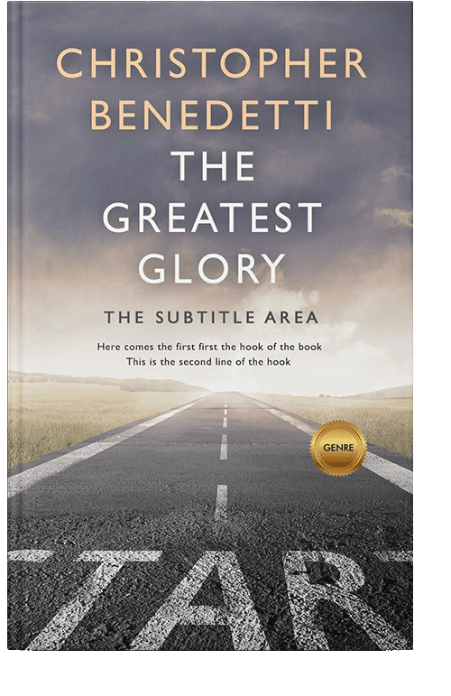 Front view of Mid Gray #1237 - Premade Self-Improvement & Self-Help Book Cover