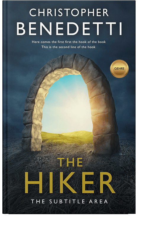 Front view of Mirage #1240 - Premade Fantasy Book Cover