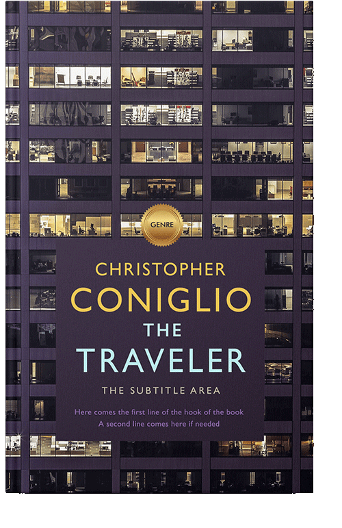 Front view of Bleached Cedar #1250 - Premade Travel Book Cover