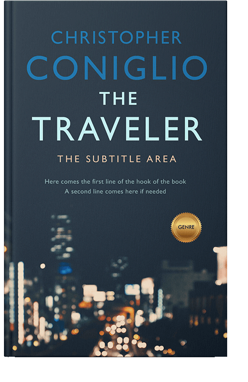 Front view of Mirage #1252 - Premade Mystery & Thriller & Suspense Book Cover