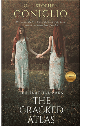 Pre Made Book Cover English Walnut