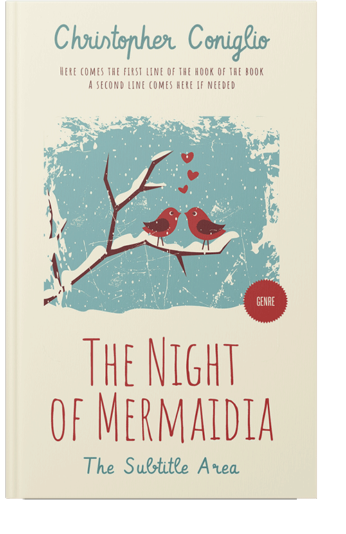 Front view of Linen #1278 - Premade Romance Book Cover