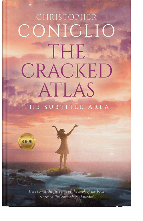 Front view of My Pink #1288 - Premade Religion & Spirituality Book Cover