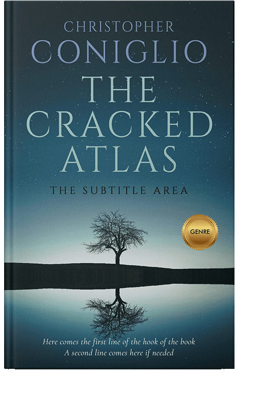 Front view of Elephant #1290 - Premade Literary Fiction Book Cover