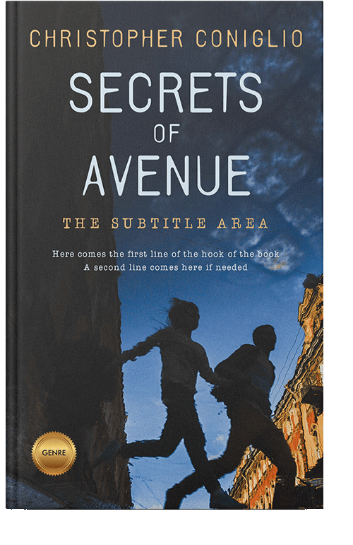 Front view of Ebony Clay #1301 - Premade Romance Book Cover