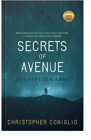 Pre Made Book Cover Eden