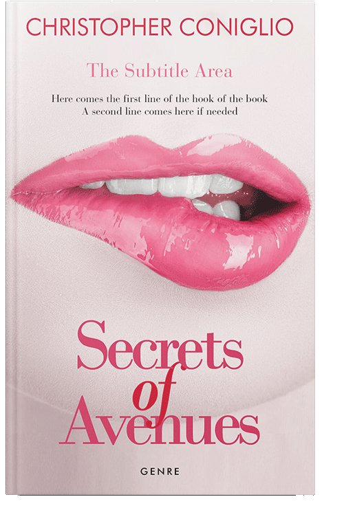 Front view of Soft Peach #1306 - Premade Erotica Book Cover