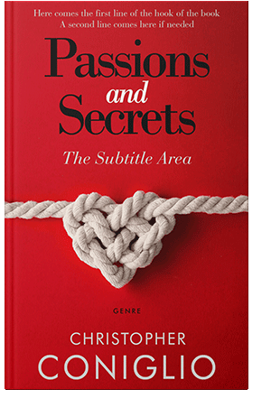 Pre Made Book Cover Guardsman Red