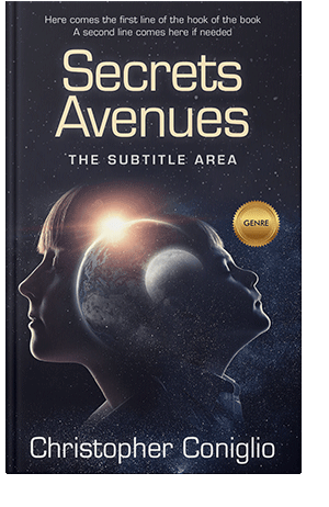 Pre Made Book Cover Mirage