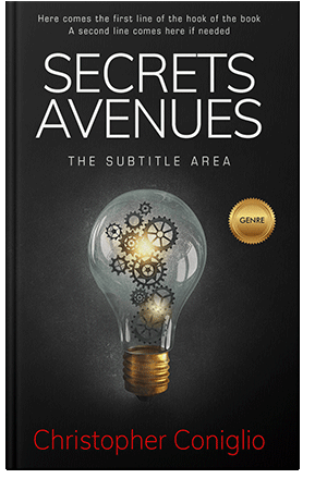 Pre Made Book Cover Cod Gray