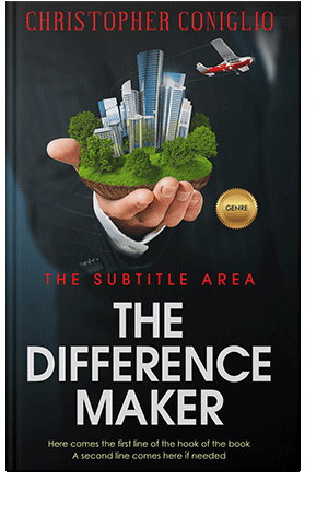 Pre Made Book Cover Cameo