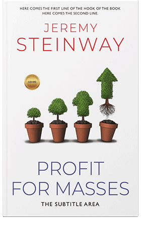 Pre Made Book Cover Thatch Green