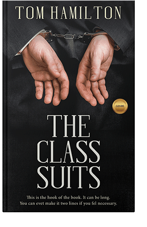 Pre Made Book Cover Tan