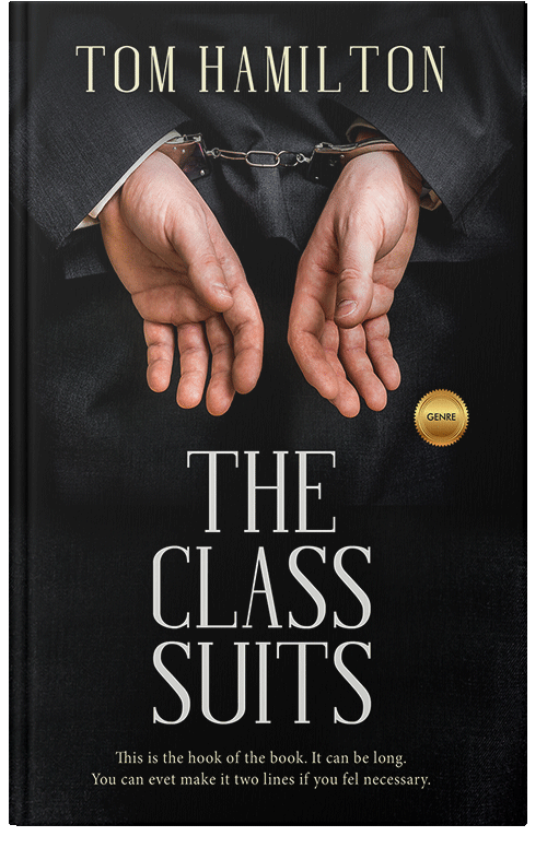 Front view of Tan #1341 - Premade Mystery & Thriller & Suspense Book Cover