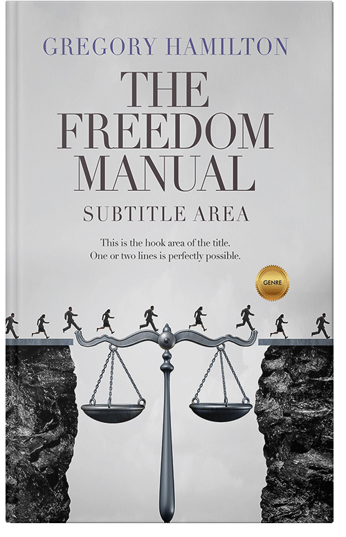 Front view of Alto #1343 - Premade Business Book Cover