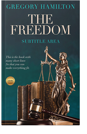 Pre Made Book Cover Timber Green