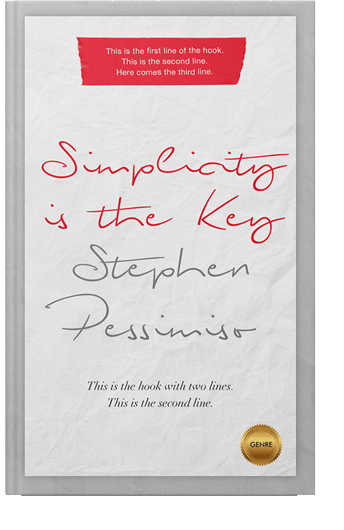 Front view of Mercury #1345 - Premade Self-Improvement & Self-Help Book Cover