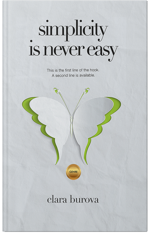 Front view of Premade Self-Improvement & Self-Help Book Cover - Iron