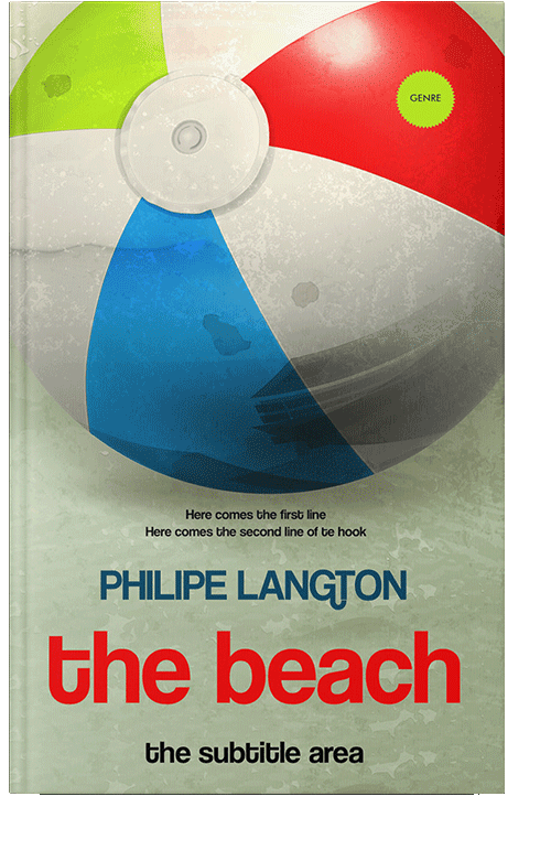 Front view of Foggy Gray #1356 - Premade Travel Book Cover