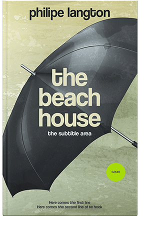 Pre Made Book Cover Outer Space