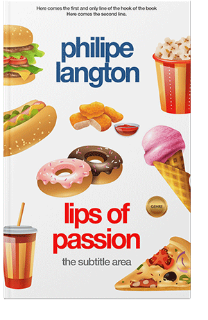 Pre Made Book Cover Raw Sienna