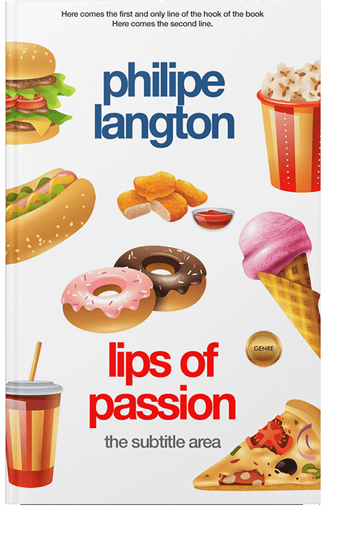 Front view of Raw Sienna #1360 - Premade Health & Dieting & Fitness Book Cover