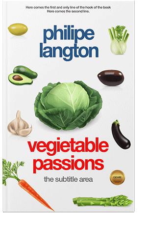 Pre Made Book Cover Chelsea Cucumber