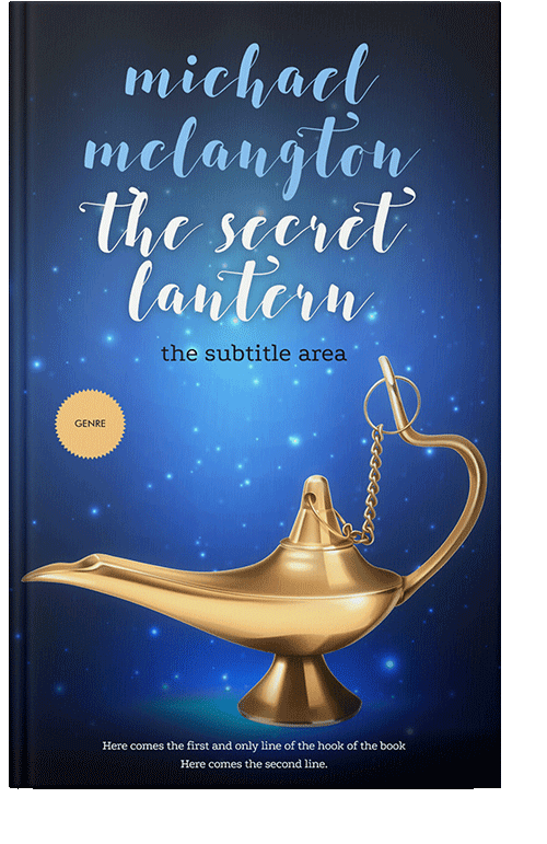 Front view of Firefly #1365 - Premade Fantasy Book Cover