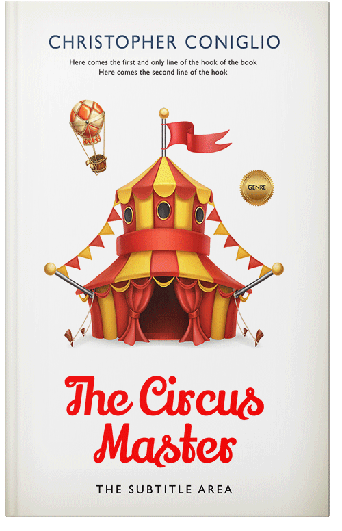 Front view of Premade Children's Book Cover - Thunderbird