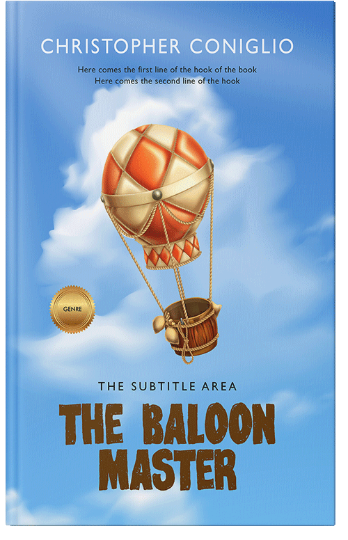 Front view of Premade Travel Book Cover - Seagull