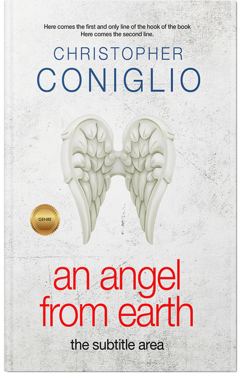 Front view of Premade Fantasy Book Cover - Cararra