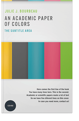 Pre Made Book Cover Faded Jade