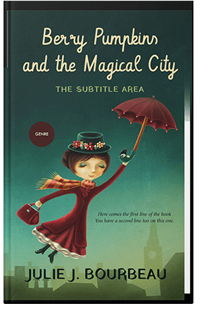 Pre Made Book Cover Gable Green