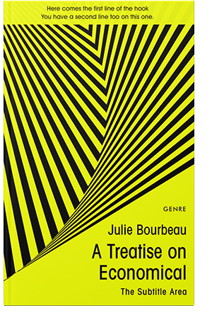 Pre Made Book Cover Yellow