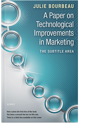 Pre Made Book Cover Wedgewood